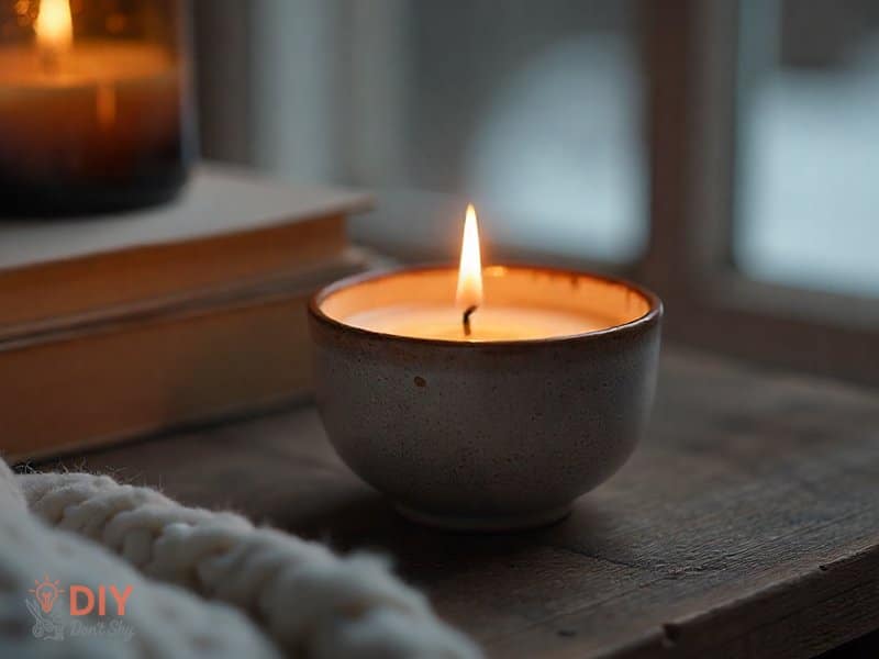 Melt leftover wax, add a scent you know she loves, and pour it into a teacup or small jar. Affordable, stylish, and cozy.