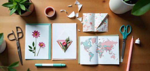 Homemade birthday cards for friends with creative DIY designs and simple craft supplies.