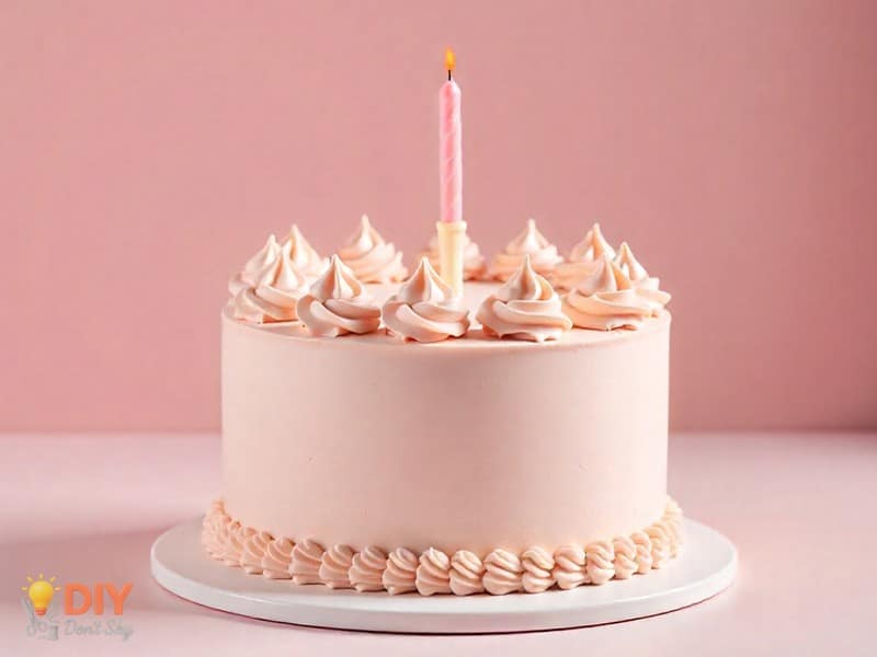 One color cakes that never fail with a calm and clean design