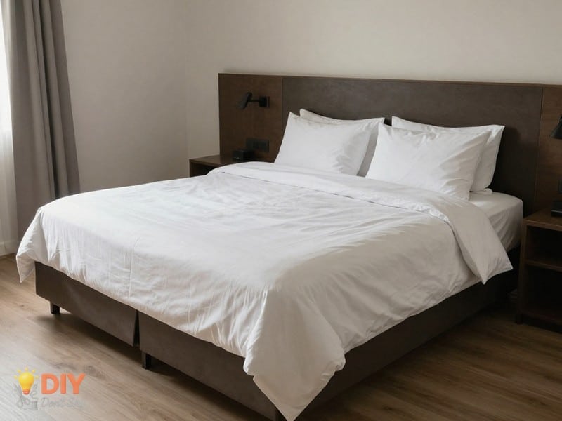 Design-focused illustration highlighting pick one main focal point for a hotel room birthday decoration.