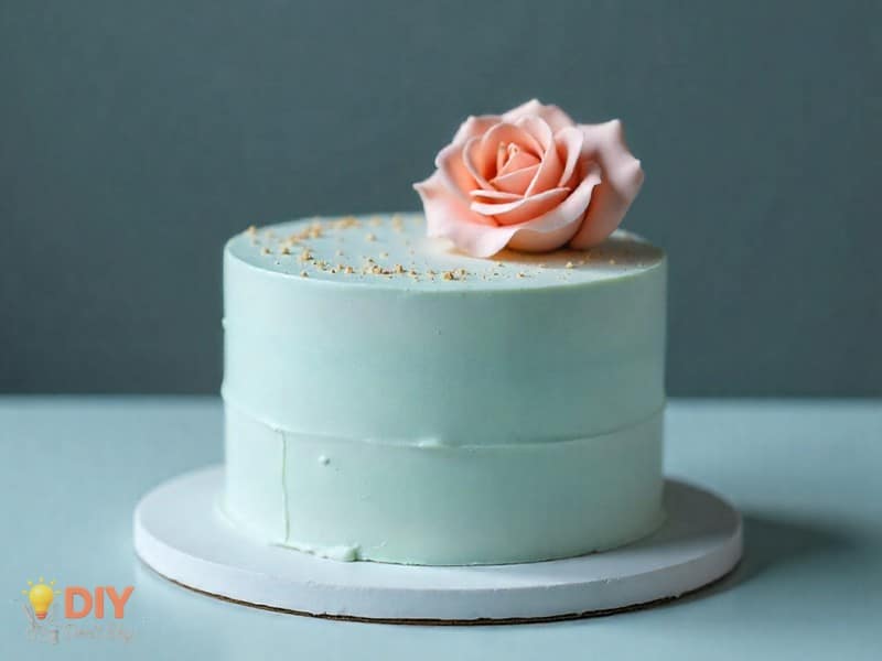 Soft stylish cakes for women with gentle colors and simple details