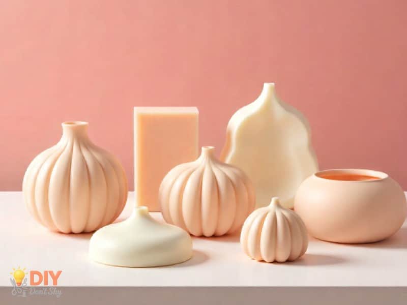 Introductory DIY crafting image explaining why make molds at home with simple household supplies.