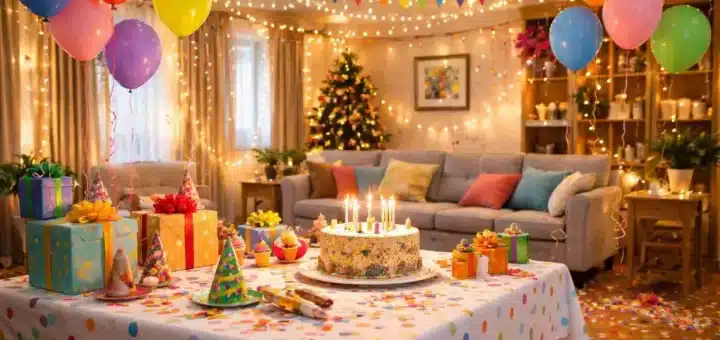 Best Ways How to Decorate Living Room for Birthday Party