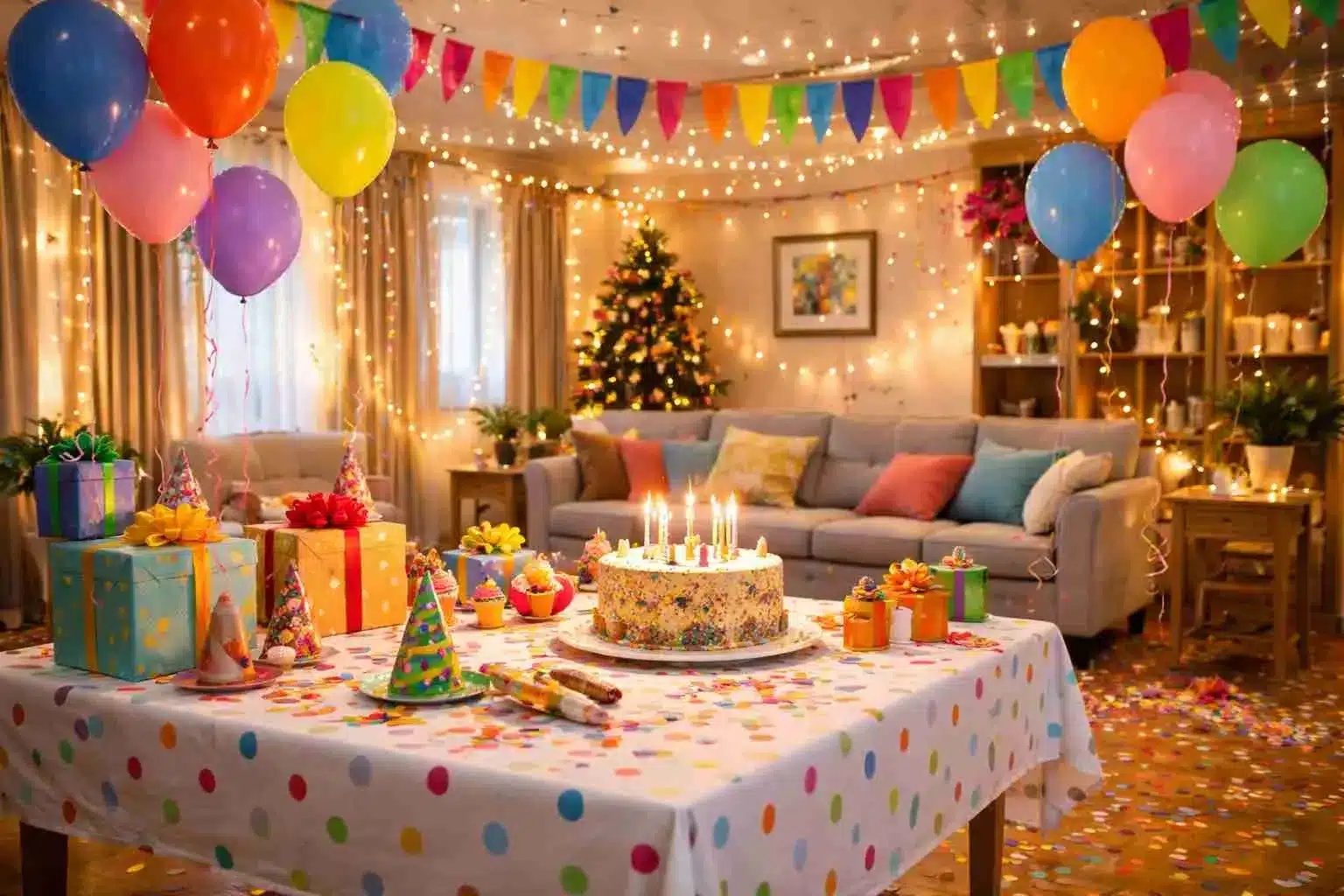 Best Ways How to Decorate Living Room for Birthday Party