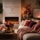 Modern Valentine's Day home decor ideas 2026 with cozy lighting and romantic textures.