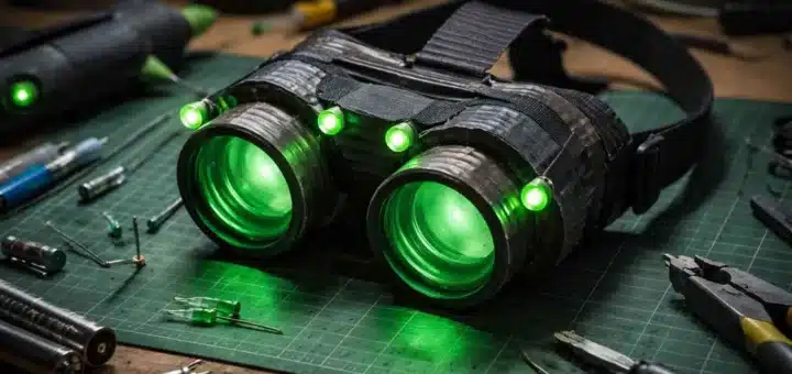 How to Make Night Vision Goggles With Household Items