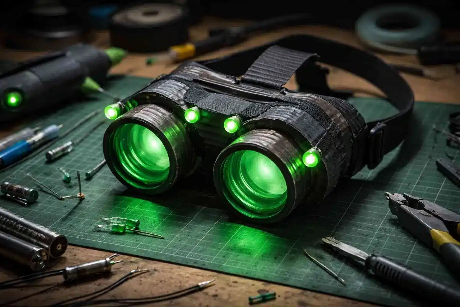 How to Make Night Vision Goggles With Household Items