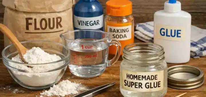 How to Make Super Glue With Household Items