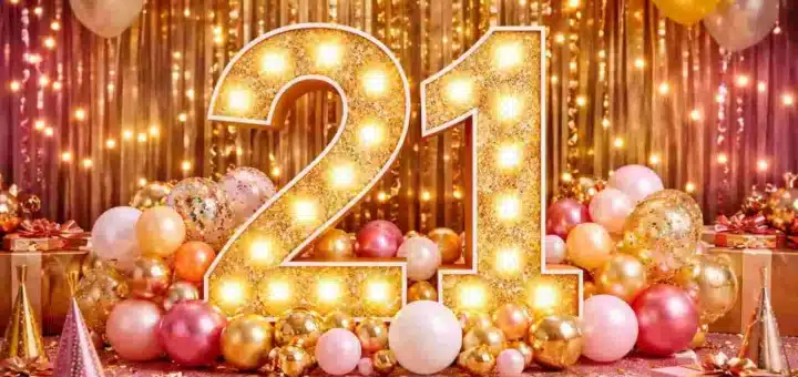 How to Make a 21st Birthday Sign