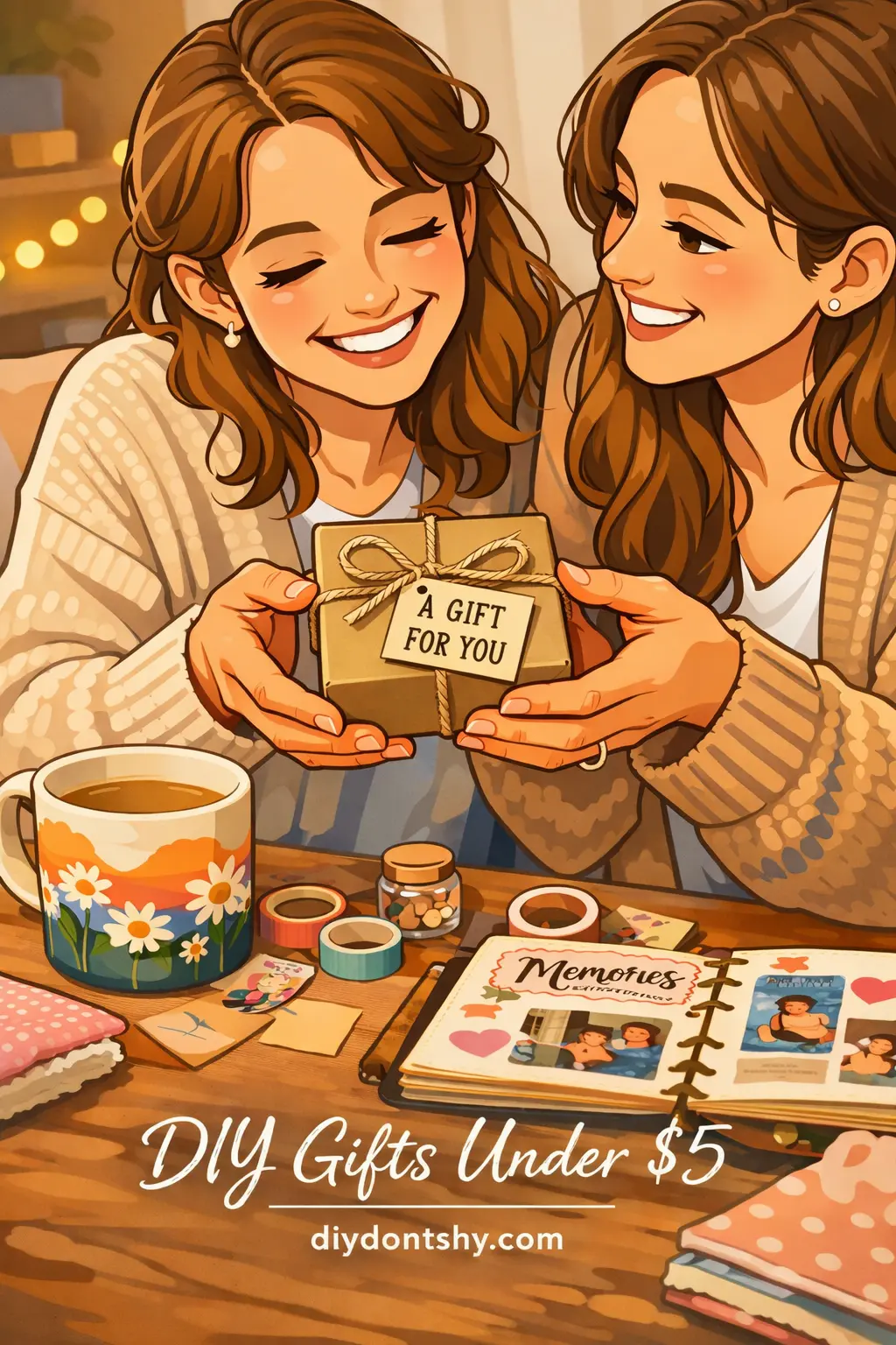 Handmade DIY gift exchange showing emotional connection and thoughtful gifting under $5