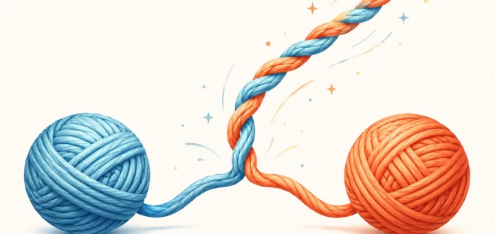 How to Crochet with Two Strands of Yarn