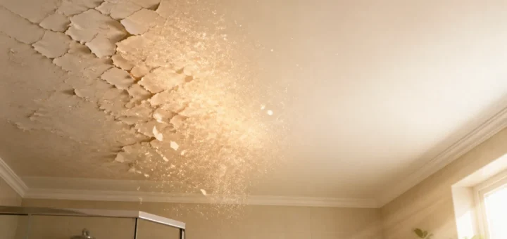 How to Fix Bathroom Ceiling Paint Peeling