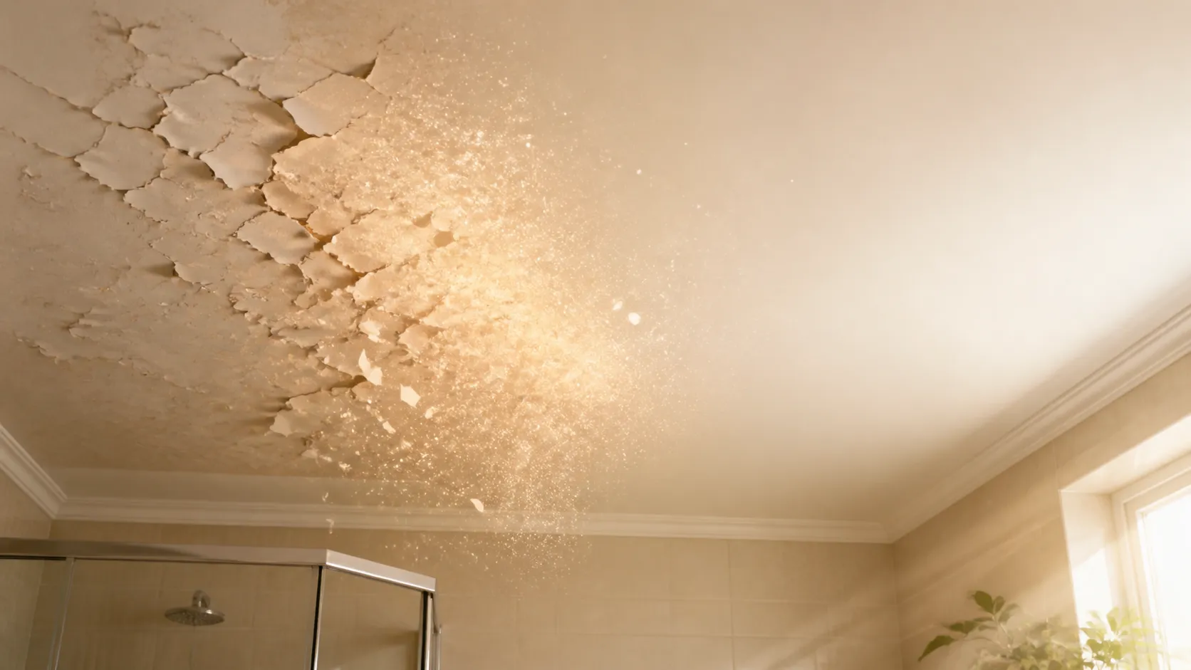 How to Fix Bathroom Ceiling Paint Peeling