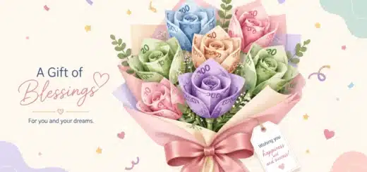 How to Make a Money Gift Bouquet