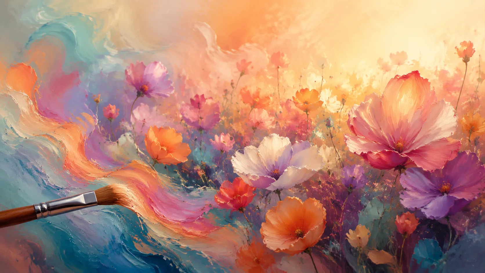 How to Paint Realistic Flowers in Acrylic