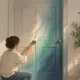 How to Paint a Door Without Removing It