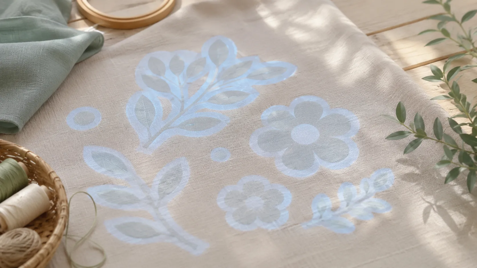 How to Transfer Embroidery Pattern to Fabric